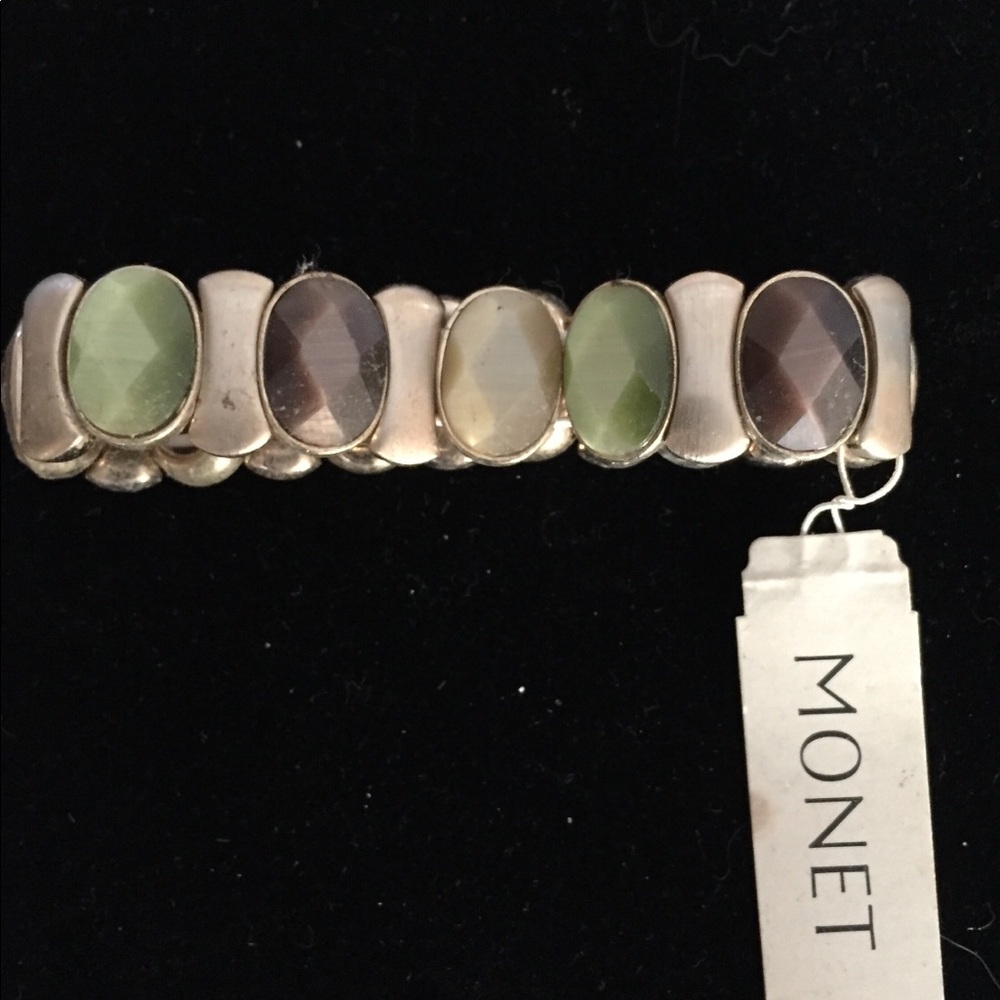 Vintage Monet Stretch Bracelet.